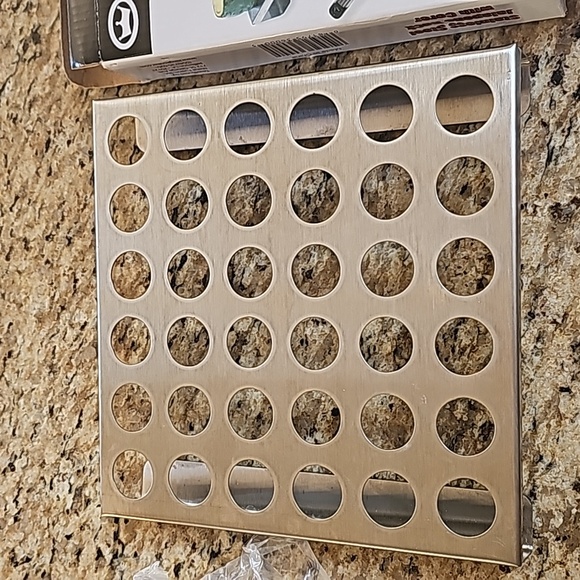 New King Kooker Stainless Steel 36 hole jalapeno Rack with corer - Picture 2 of 9